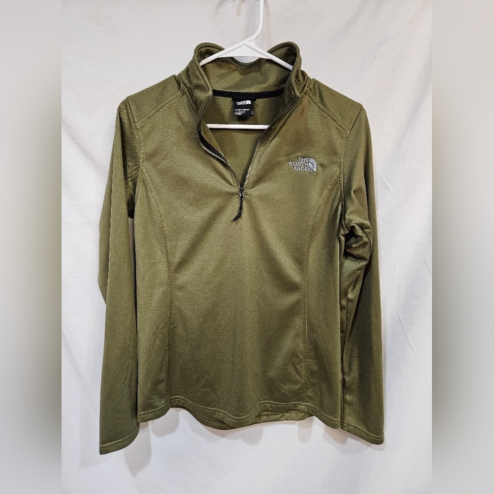Womens The North Face Ladies Tech Glacier Fleece 1/2 Zip Jacket Coat Top Small